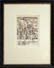 Albrecht Durer, ' W 6.62', Woodcut On Wove Paper, Printed 19th Century, The Bath House