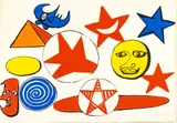 ' W 41.5' by Alexander Calder, Lithograph In Colors, On Wove Paper, Jerusalem Star, offered Dec 2022