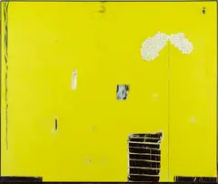 ' W 72' by Jeff Gambill, Oil On Canvas, 1997, Untitled (Yellow Garden), offered Dec 2022