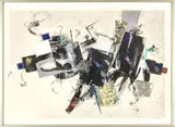 Zigi Ben-Haim, ' W 41.25', Mixed Media On Paper, 1988, Untitled