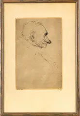 Untitled by Igor Smychek, DRYPOINT ETCHING ON PAPER, offered Dec 2022