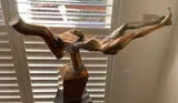 Thomas F. McClure, ' W 38', Bronze Abstract Figural Sculpture