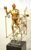 Thomas F. McClure, ' W 20', Bronze Sculpture, Kinetic Style