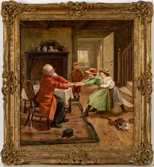 John Hayes, Untitled, Oil On Canvas