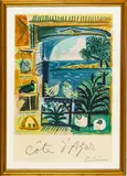 Azure, H 37.5' by Pablo Picasso, Executed By Henri Dechamps, Lithograph In Colors, C. 1962, Cote D, offered Nov 2022