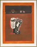 José Ortega, ' W 19.5', Embossed Aquatint In Colors, On Wove Paper