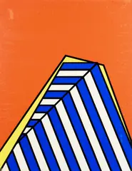 Untitled by Nicholas Krushenick, Screenprint In Colors On Paper, 1967, Waves, offered Nov 2022
