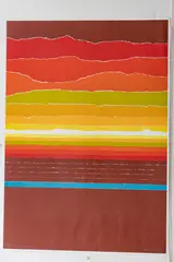 Arthur Secunda, ' W 20.25', Serigraph On Wove Paper, "Far As Eye Can See"