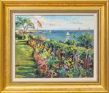 Wayne Beam Morrell, ' W 20', Oil On Board, 1989, Marmion Way, Thacher Island