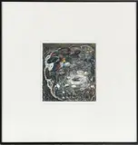 ' W 5.5' by Brenda Goodman, Gouache & Ink On Paper, 1996, Untitled, offered Nov 2022
