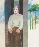 ' W 23.5' by David Hockney, 1977, For Amnesty Int. Poster Prisoners Of Conscience, offered Nov 2022