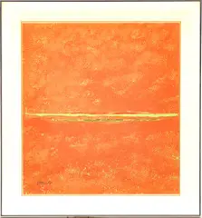 Theodoros Stamos, ' W 23', Screenprint In Colors On Wove Paper, 1972, Infinity Field - Olympia I