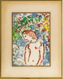 ' W 20' by Marc Chagall, 1972, Lithograph In Colors On Wove Paper, Jour De Printemps (Day In May), offered Nov 2022