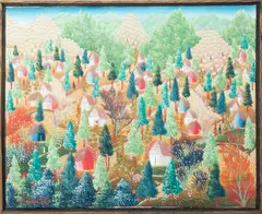 Frantz Legros, Untitled, OIL ON CANVAS