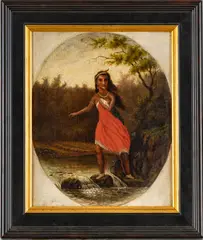 Untitled by Alfred Jacob Miller, Oil On Canvas, offered Nov 2022