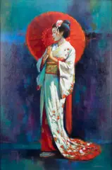 Untitled by Kim Fuijiwara, ACRYLIC ON CANVAS, offered Oct 2022