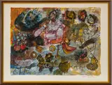 Théo Tobiasse, ' W 25.5', Lithograph In Colors On Wove Paper, C. 1969, Le Ducmo De Firenze
