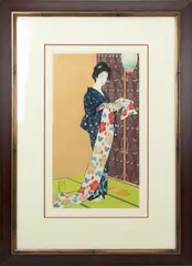 Goyō Hashiguchi, Untitled, WOODBLOCK PRINT, RICE PAPER