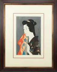Goyō Hashiguchi, Untitled, WOODBLOCK PRINT, RICE PAPER