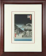 UKIYO-E by Utagawa Hiroshige, WOODBLOCK PRINT, offered Oct 2022