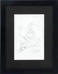 Untitled by Stan Sakai, INK & GRAPHITE ON PAPER, offered Oct 2022