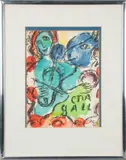 Untitled by Marc Chagall, LITHOGRAPH IN COLORS, ON WOVE PAPER, offered Oct 2022