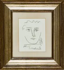 Pablo Picasso, REVERSE PLATE, ON PAPER
