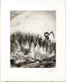 Marc Chagall, Untitled, 1927-30, ETCHING AND DRYPOINT, ON MONTVAL LAID PAPER, WITH WATERMARK