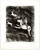 Marc Chagall, Untitled, 1927-30, ETCHING AND DRYPOINT ON MONTVAL LAID PAPER, WITH WATERMARK