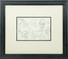 Untitled by Henri Matisse, 1912, INK DRAWING ON LAID PAPER, offered Sep 2022