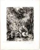 Marc Chagall, Untitled, 1927-30, ETCHING AND DRYPOINT ON MONTVAL LAID PAPER, WITH WATERMARK