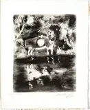 Marc Chagall, Untitled, 1927-30, ETCHING ON MONTVAL LAID PAPER