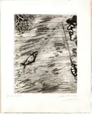 Marc Chagall, Untitled, 1927-30, ETCHING AND DRYPOINT ON MONTVAL LAID PAPER
