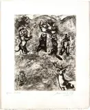 Marc Chagall, Untitled, 1927-30, ETCHING ON MONTVAL LAID PAPER