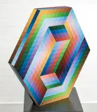 Victor Vasarely, WOOD MULTIPLE WITH