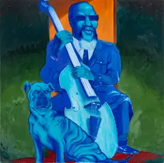 Untitled by Christopher Daze Ellis, 1993, ACRYLIC ON CANVAS, offered Sep 2022