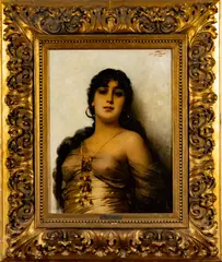 Nathaniel Sichel, ORIENTALIST, OIL ON CANVAS