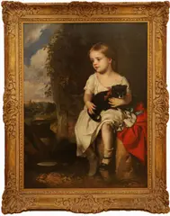 John Opie, Untitled, OIL ON CANVAS