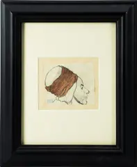 Untitled by Joseph Stella, PENCIL AND WATERCOLOR ON PAPER TIPPED TO SECONDARY PAPER, offered Sep 2022