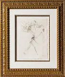 Salvador Dalí, Untitled, 1970, ENGRAVING IN COLORS ON WOVE PAPER