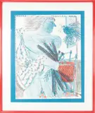 Alekos Fassianos, Untitled, LITHOGRAPH WITH COLORS