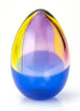Archimede Seguso, ART GLASS EGG FORMED, SCULPTURE