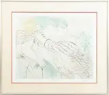 Alekos Fassianos, Untitled, ENGRAVING ON WOVE PAPER