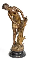 BRONZE PATINATED METAL by Mathurin Moreau, SCULPTURE, offered Sep 2022