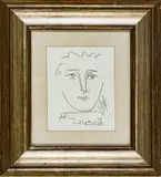 REVERSE PLATE by Pablo Picasso, ON PAPER, offered Sep 2022