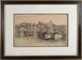 Joseph Pennell, Untitled, 1883, ETCHING ON JAPAN PAPER, 2.24.