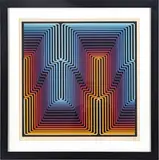 Jean-Pierre Yvaral, Untitled, SERIGRAPH IN COLORS, ON WOVE PAPER