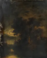 Untitled by John Chrome, OIL ON BEVELED PANEL, offered Jul 2022