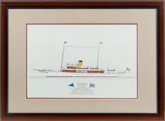 Untitled by Frank R. Crevier, 1974, INK AND GOUACHE ON PAPER, offered Jul 2022