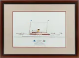 Untitled by Frank R. Crevier, 1974, INK AND GOUACHE ON PAPER, offered Jul 2022